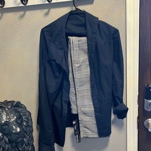 Navy blue dress shirt